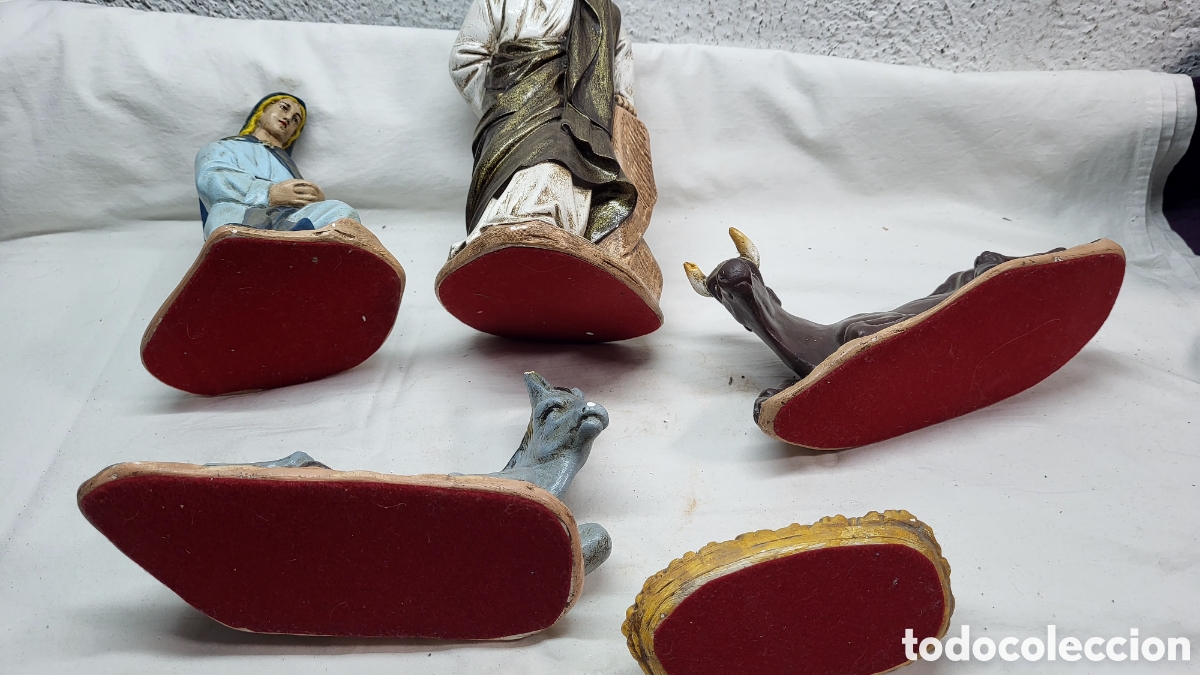 Antig&uuml;edades: Antiguas figuras Bel&eacute;n - Foto 10