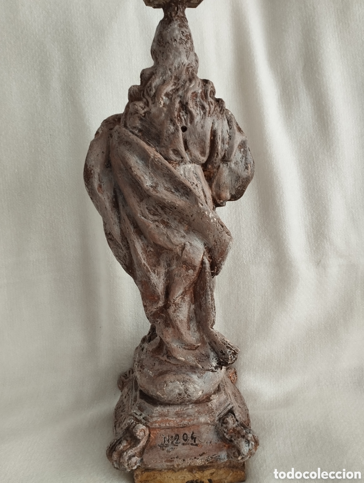 Antig&uuml;edades: Antiguo Molde Virgen Inmaculada. - Foto 8