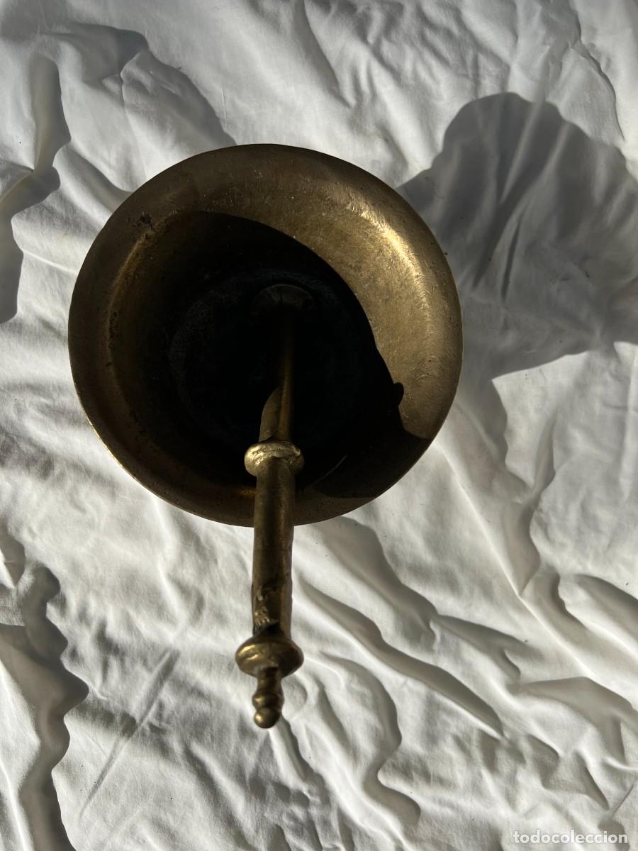 Antig&uuml;edades: Almirez o mortero de bronce con maja - Foto 5