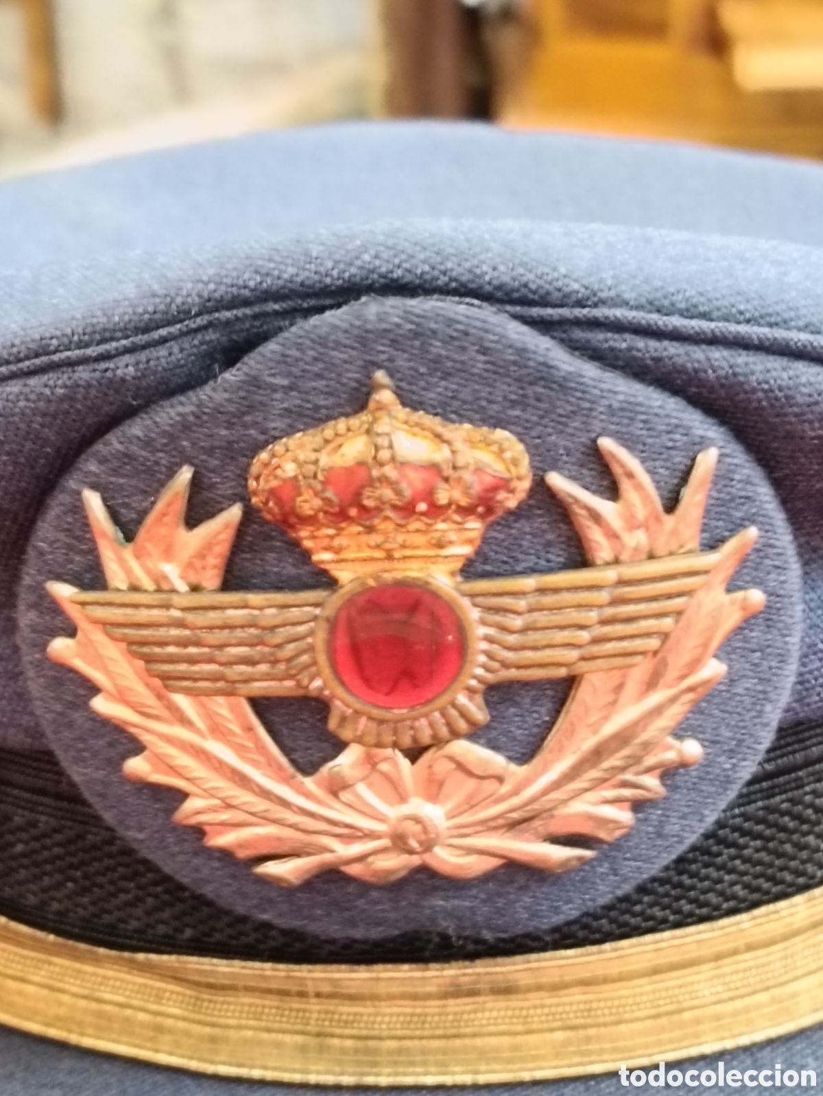 Antig&uuml;edades: GORRA EJERCITO DEL AIRE . RAM&Iacute;REZ. - Foto 4