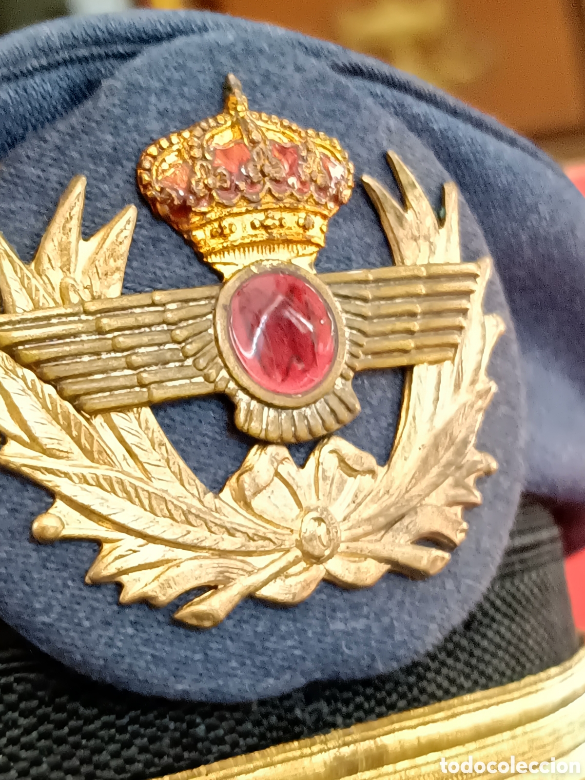Antig&uuml;edades: GORRA EJERCITO DEL AIRE . RAM&Iacute;REZ. - Foto 5