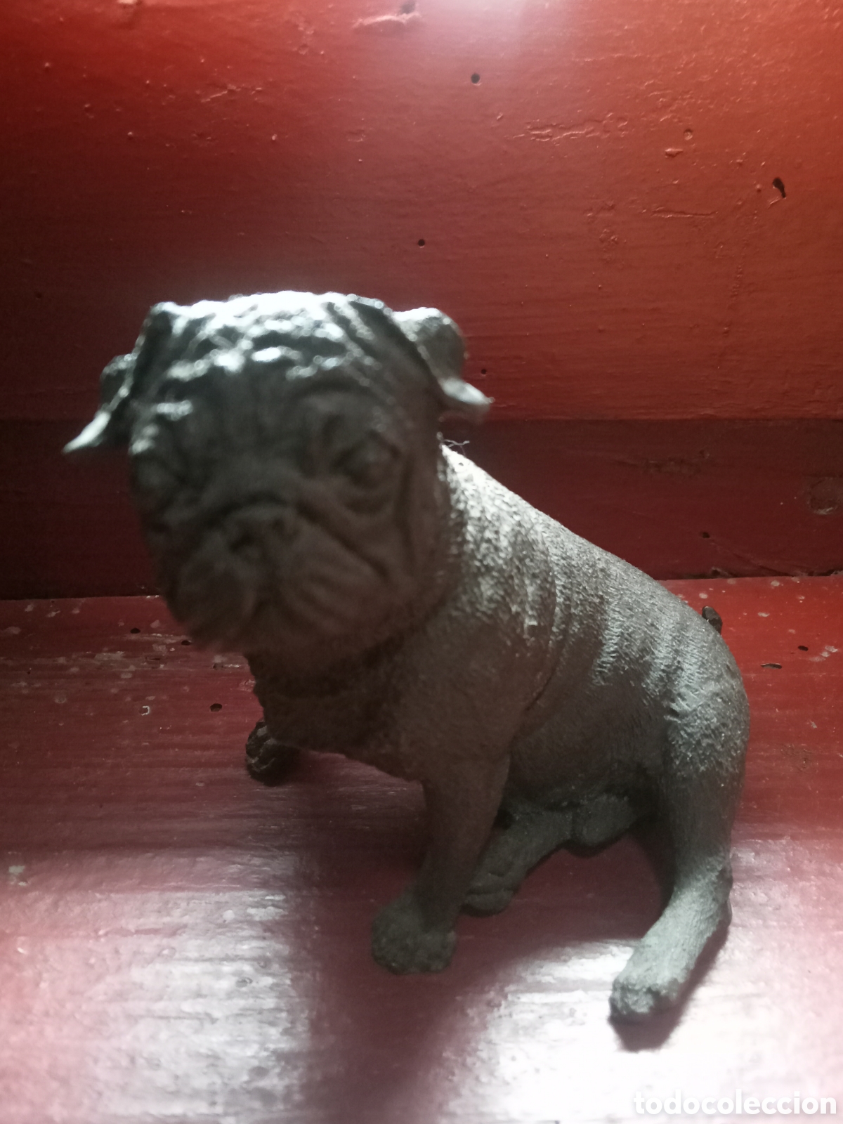 Antig&uuml;edades: Bulldog frances en bronce - Foto 2