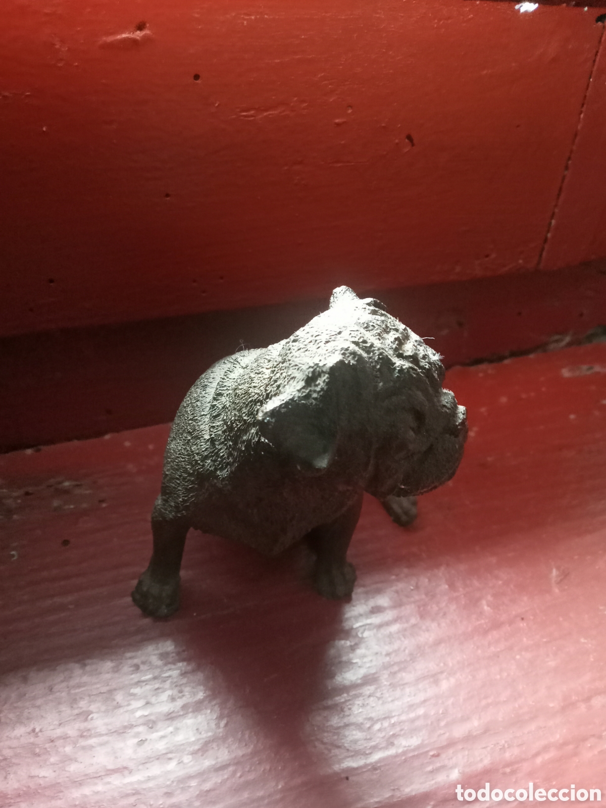Antig&uuml;edades: Bulldog frances en bronce - Foto 4