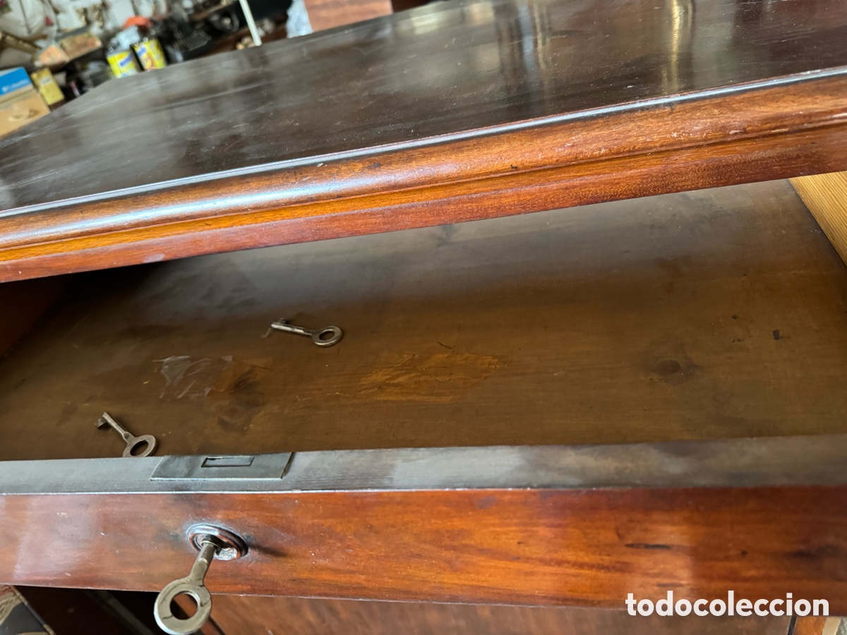 Antig&uuml;edades: Mueble secreter abattant - Foto 3