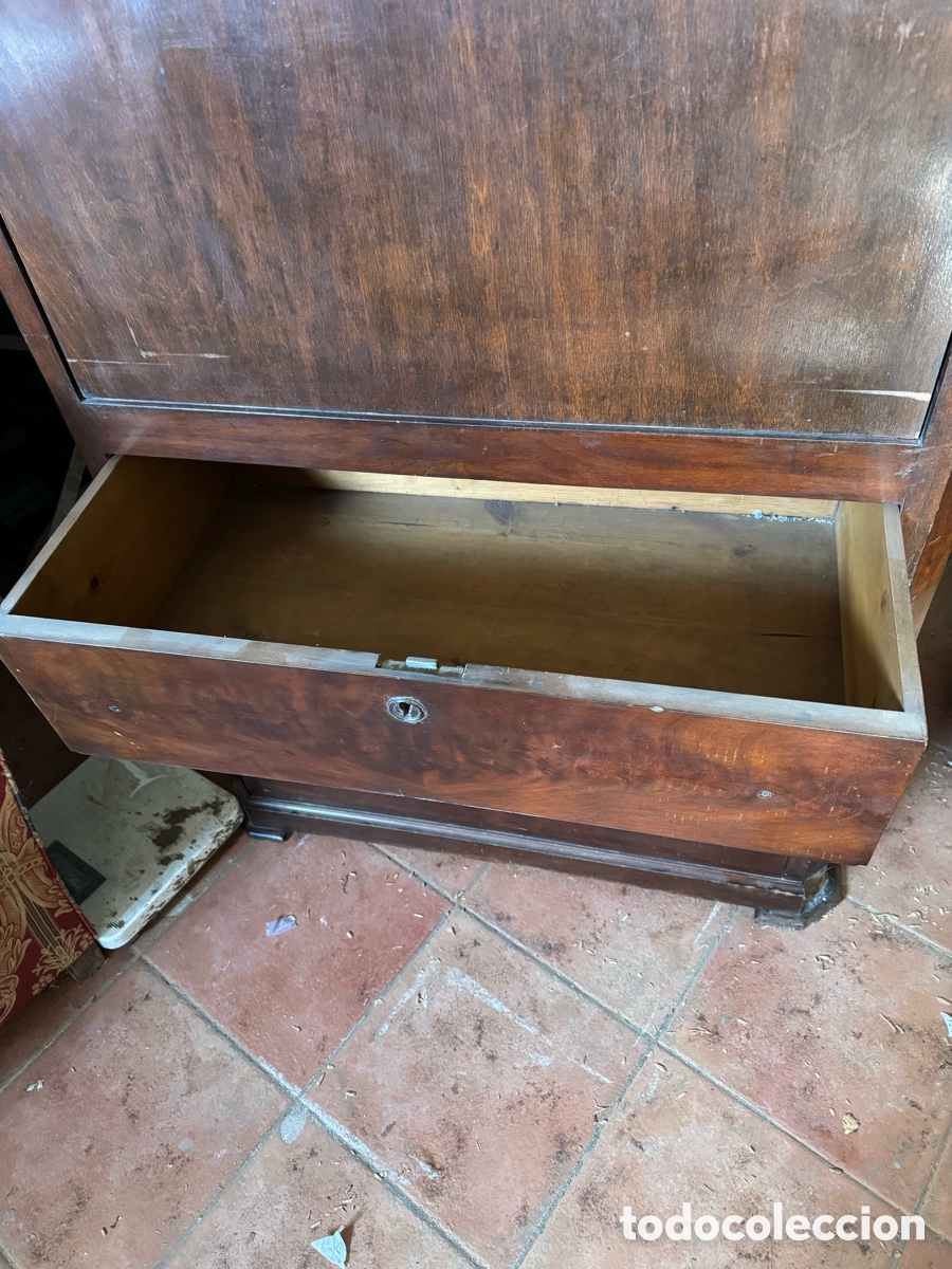 Antig&uuml;edades: Mueble secreter abattant - Foto 7