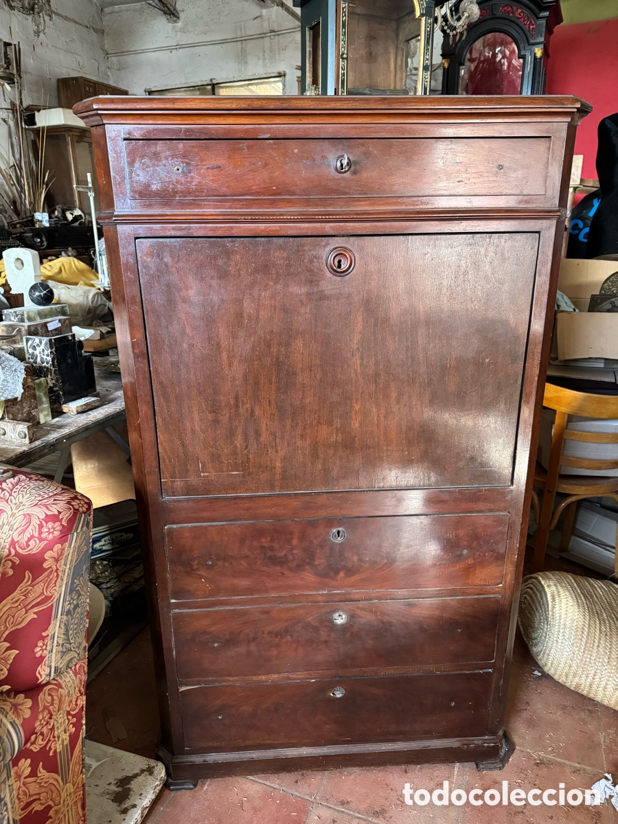 Antig&uuml;edades: Mueble secreter abattant - Foto 1