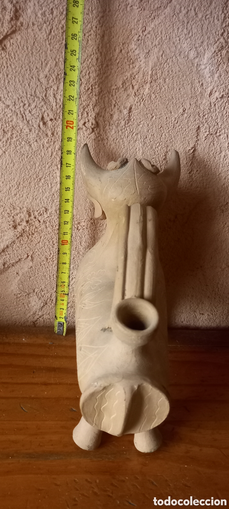 Antig&uuml;edades: BOTIJO TORO. CUENCA. FIRMADO EN LA BASE ,M.HERNANSANZ? - Foto 27