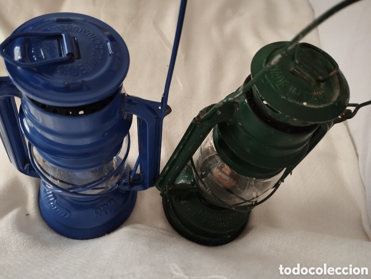Antig&uuml;edades: Dos Faroles Parafina. - Foto 9