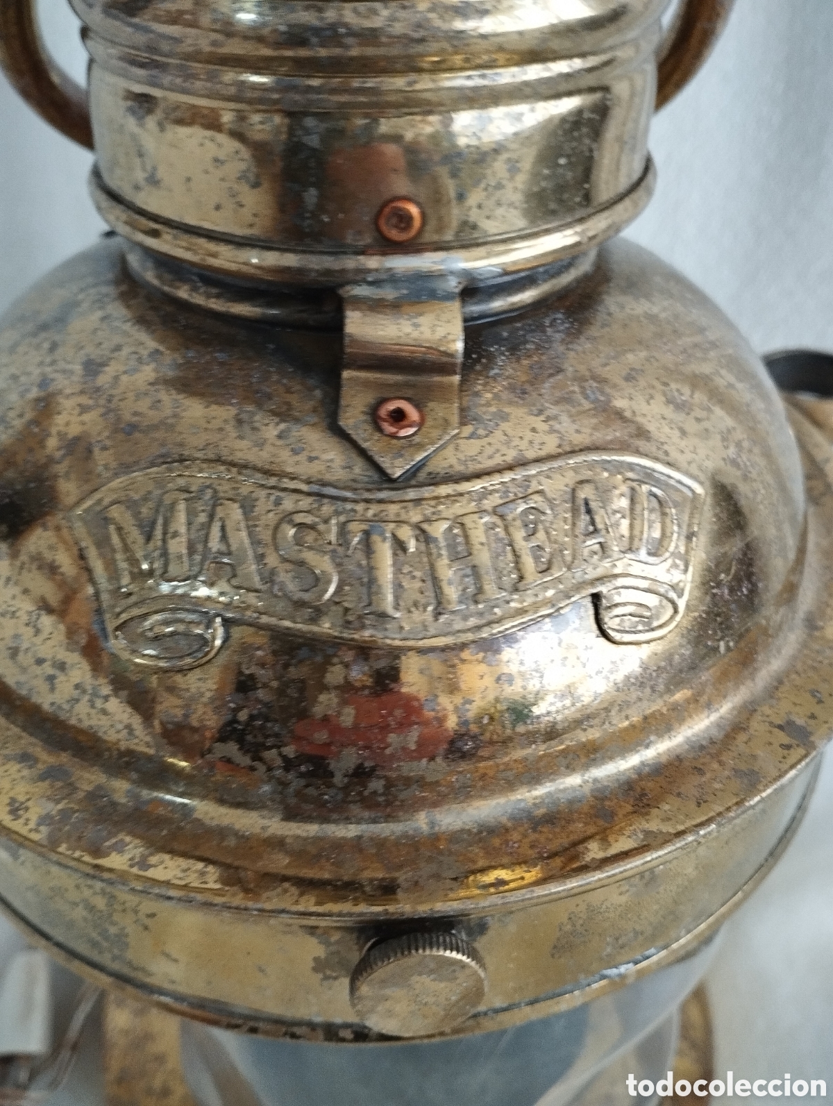 Antig&uuml;edades: Gran Farol de Barco Masthead. - Foto 2