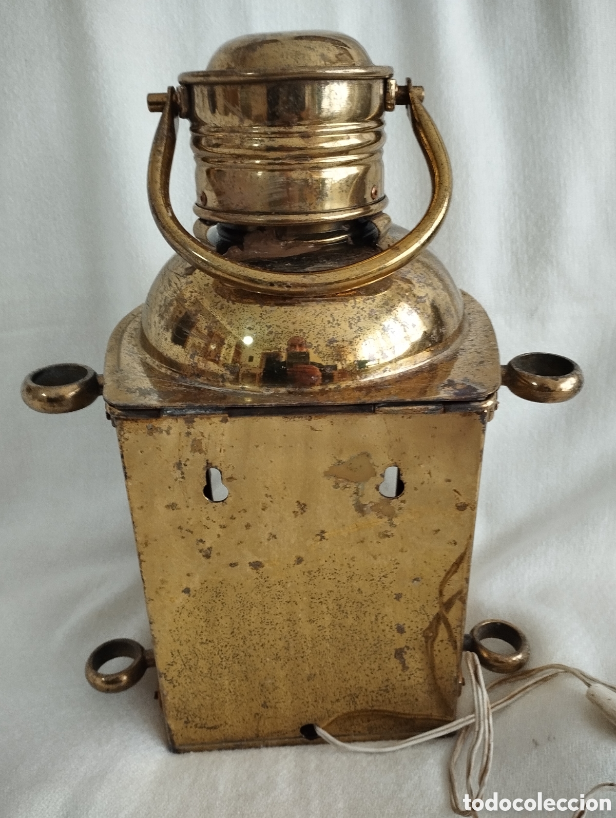 Antig&uuml;edades: Gran Farol de Barco Masthead. - Foto 3