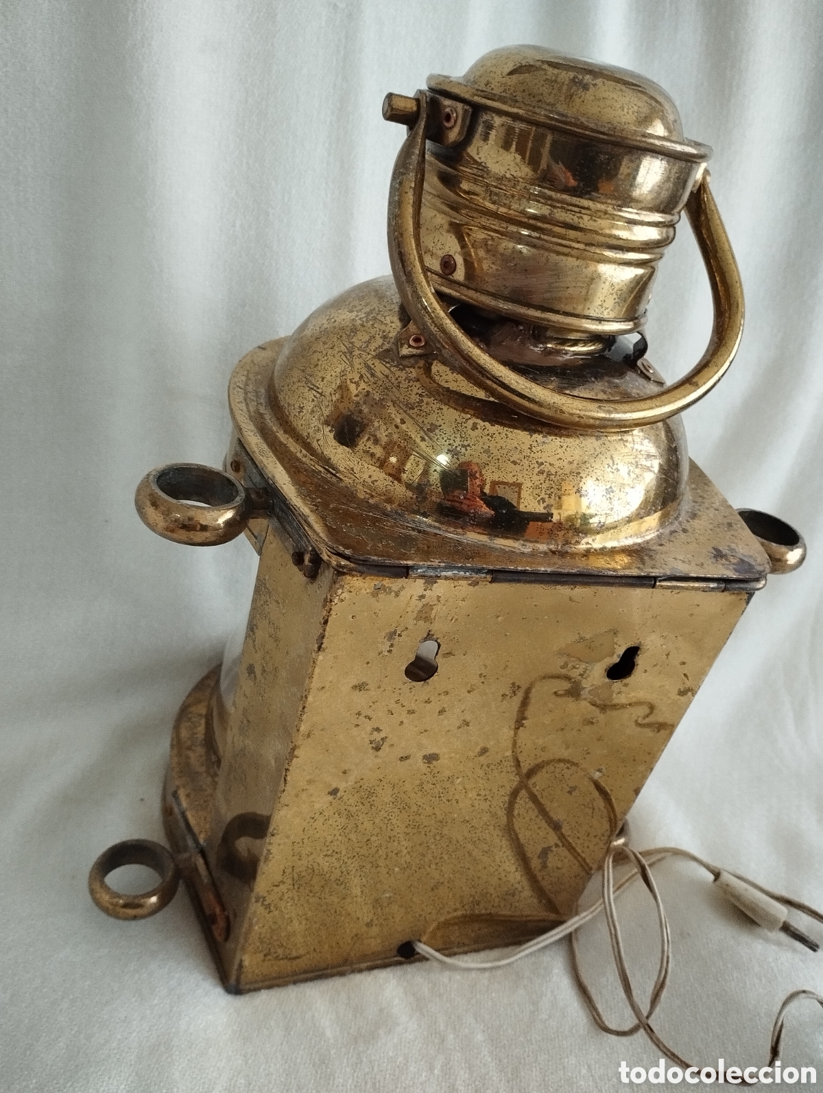 Antig&uuml;edades: Gran Farol de Barco Masthead. - Foto 4