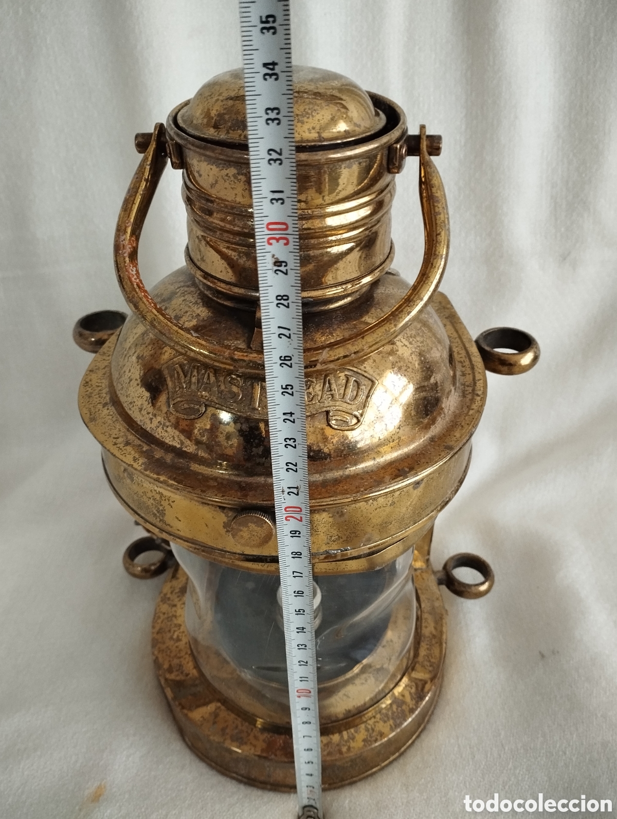 Antig&uuml;edades: Gran Farol de Barco Masthead. - Foto 8