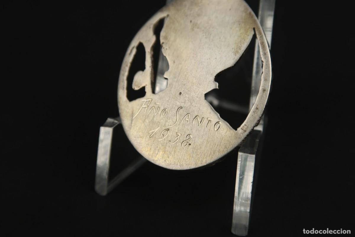 Antig&uuml;edades: Antigua Medalla Religiosa de Plata - Foto 7