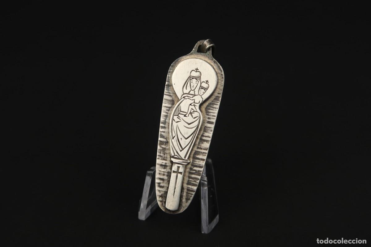 Antig&uuml;edades: Antigua Medalla Religiosa de Plata - Foto 1