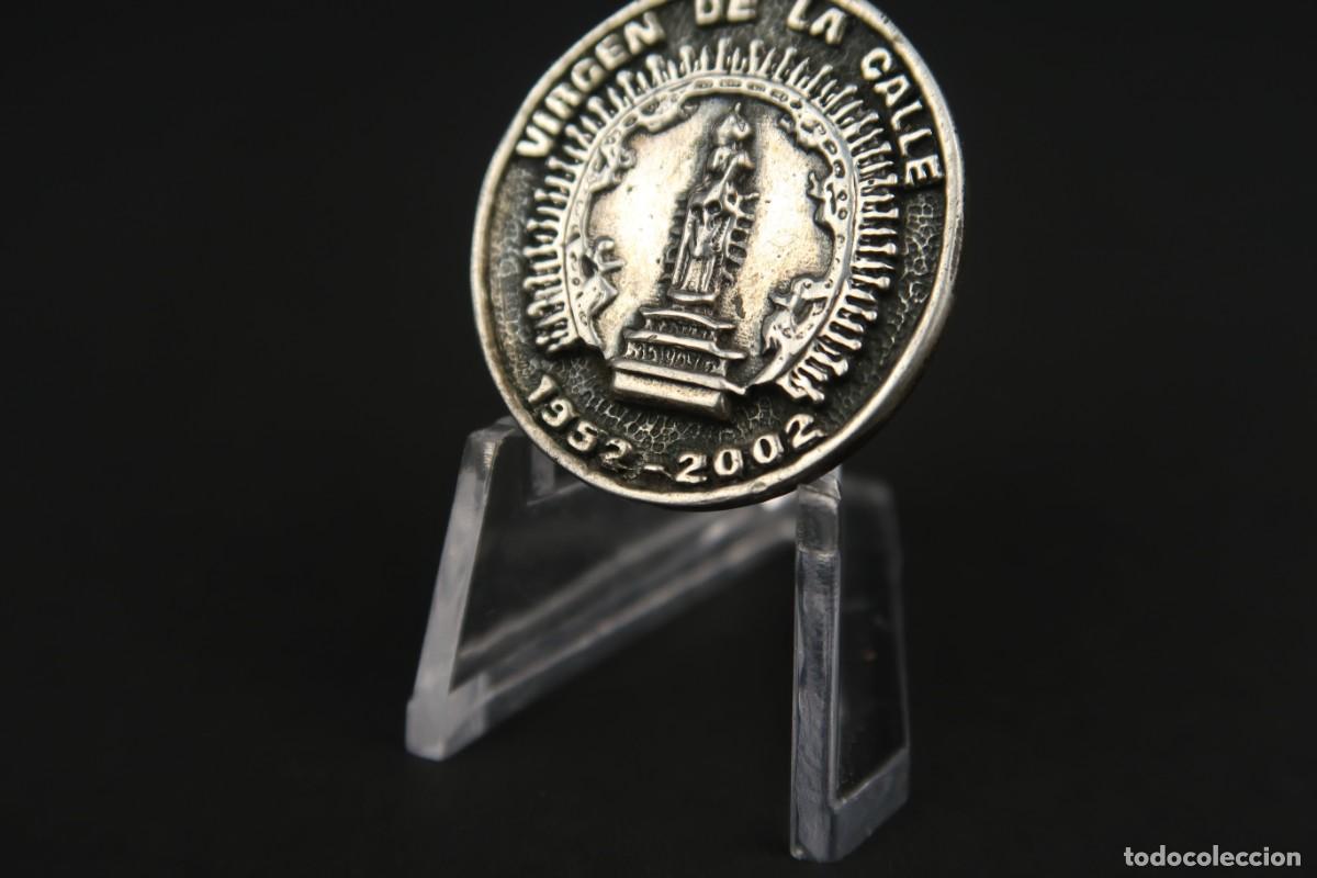 Antig&uuml;edades: Antigua Medalla Religiosa de Plata - Foto 5
