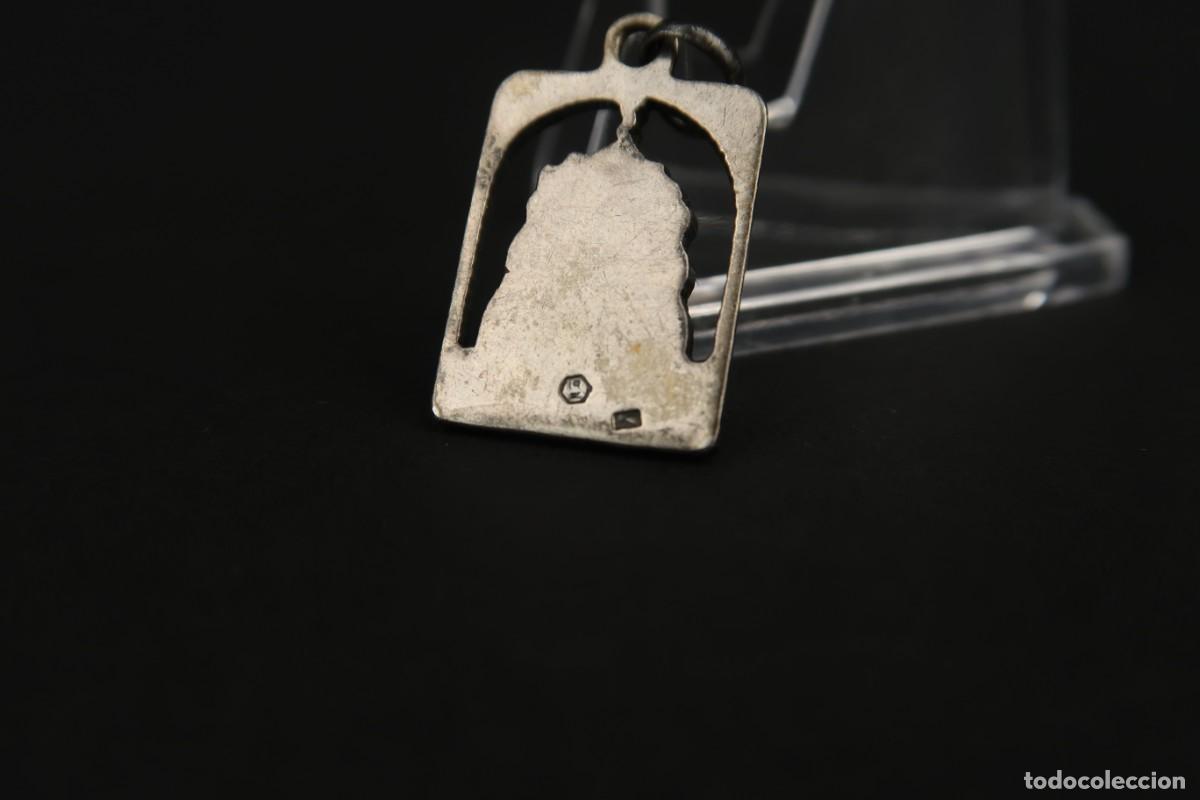 Antig&uuml;edades: Antigua Medalla Religiosa de Plata - Foto 6