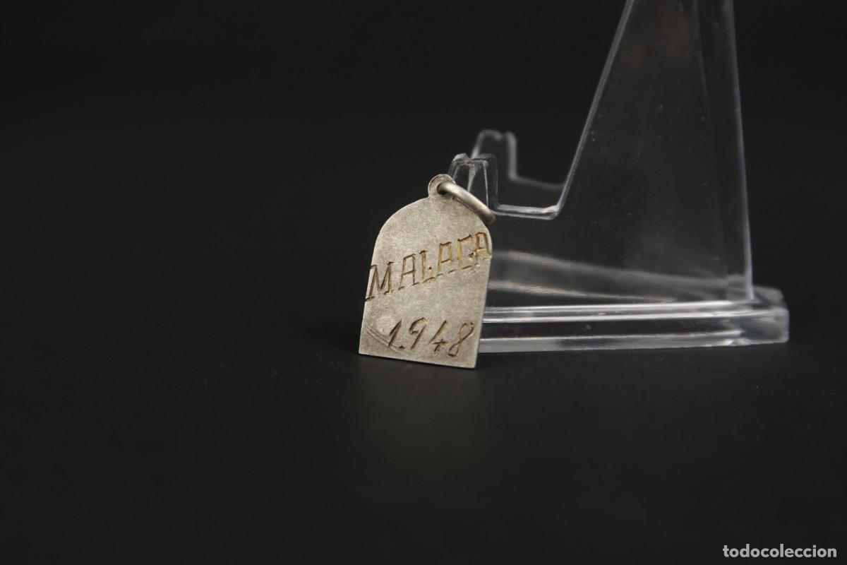Antig&uuml;edades: Antigua Medalla Religiosa de Plata - Foto 4