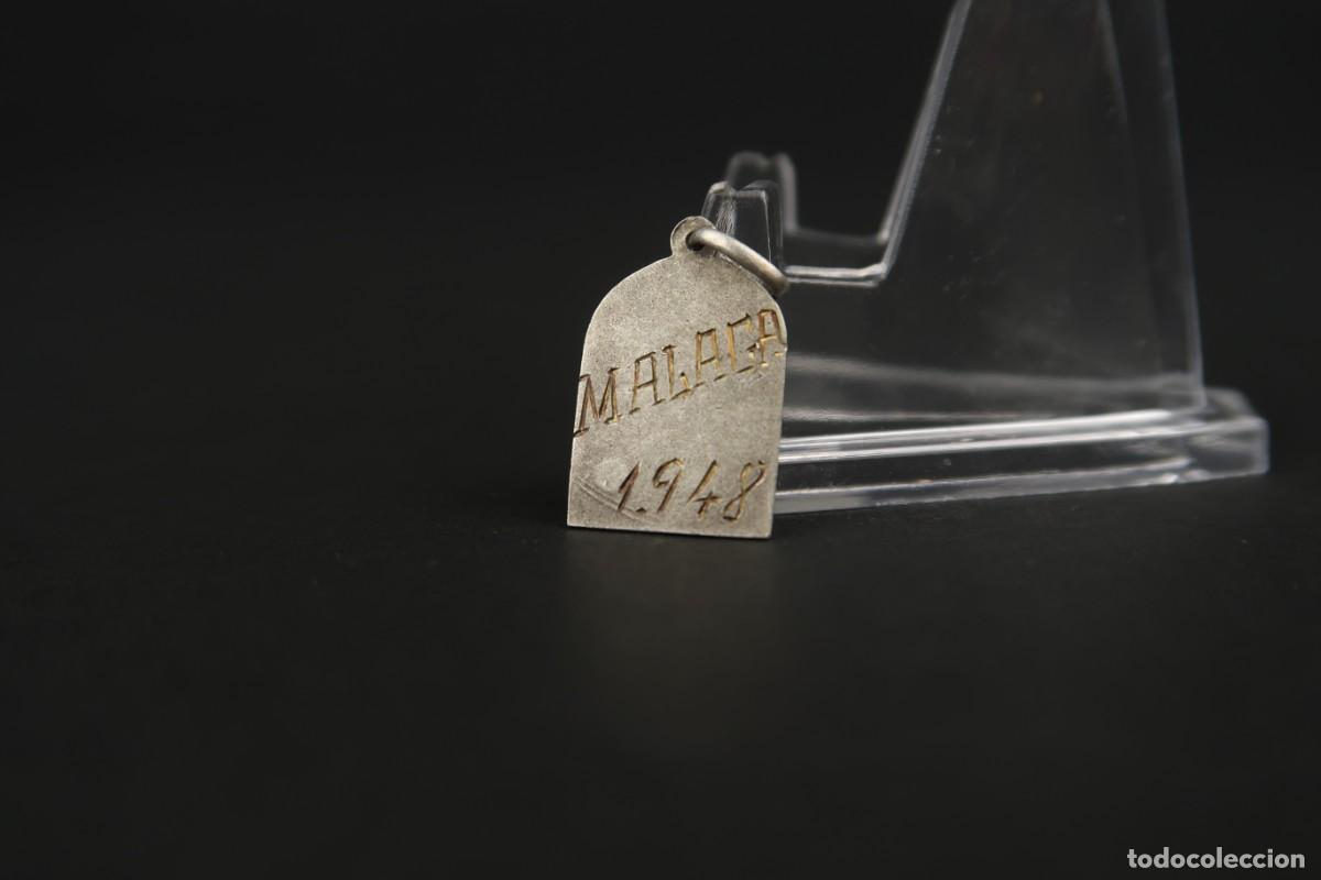 Antig&uuml;edades: Antigua Medalla Religiosa de Plata - Foto 5