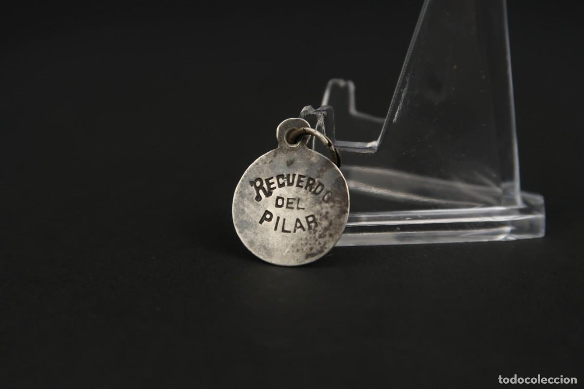 Antig&uuml;edades: Antigua Medalla Religiosa de Plata - Foto 5