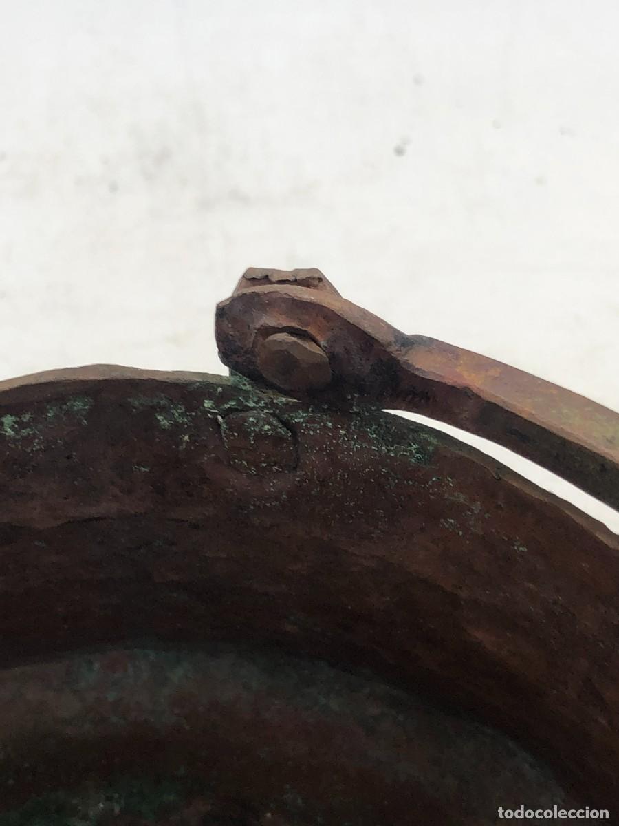Antig&uuml;edades: simpatico calderito de cobre - Foto 5