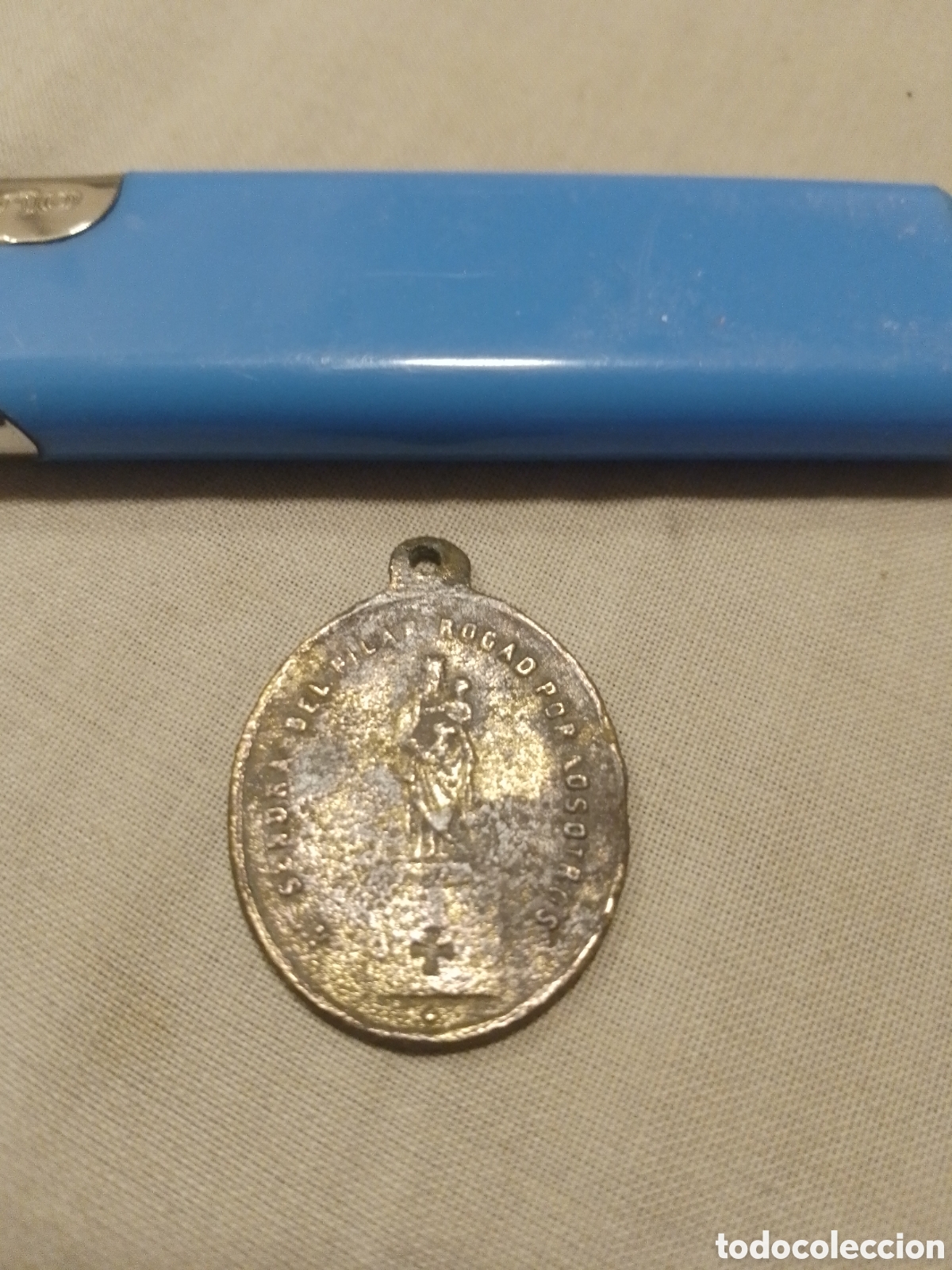 Antig&uuml;edades: MEDALLA DE NUESTRA SE&Ntilde;ORA DEL PILAR - Foto 1