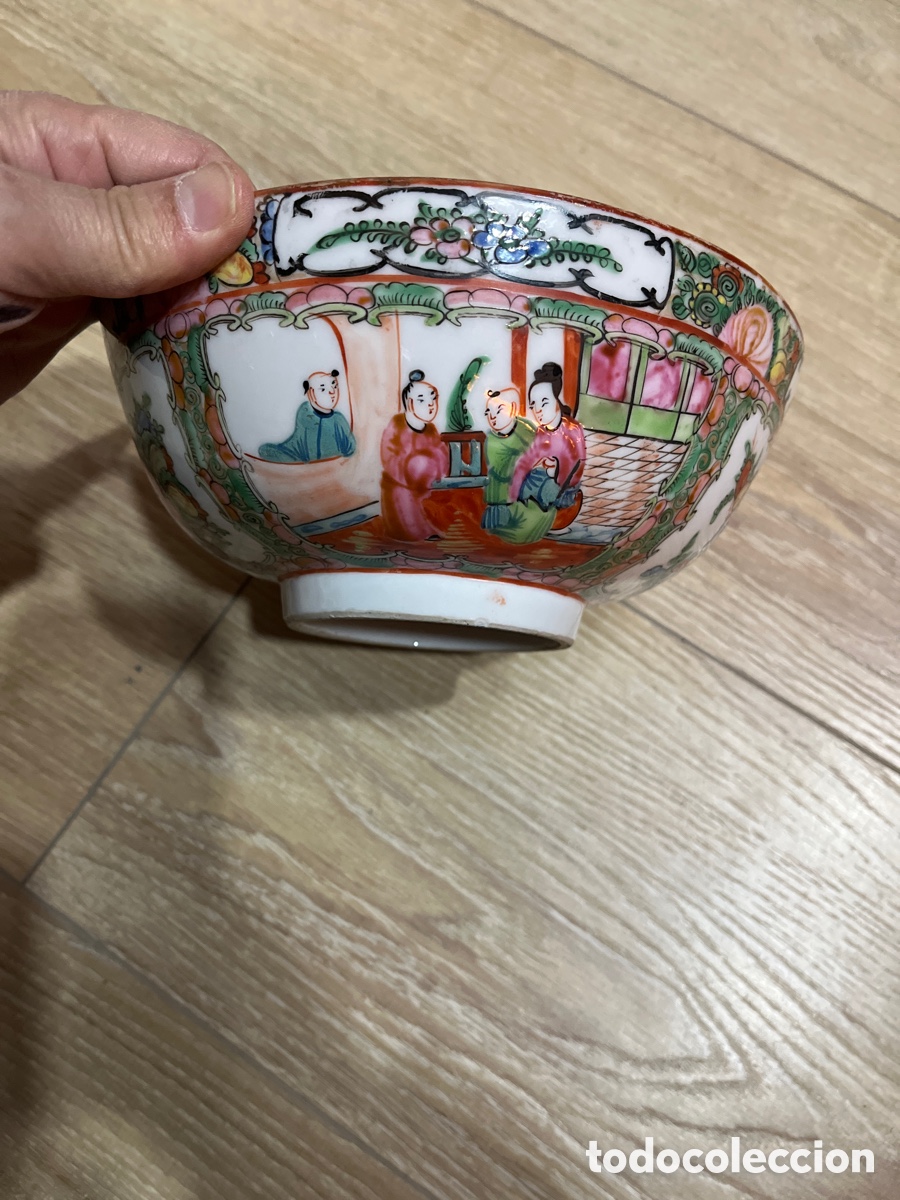 Antig&uuml;edades: Cuenco porcelana china - Foto 2