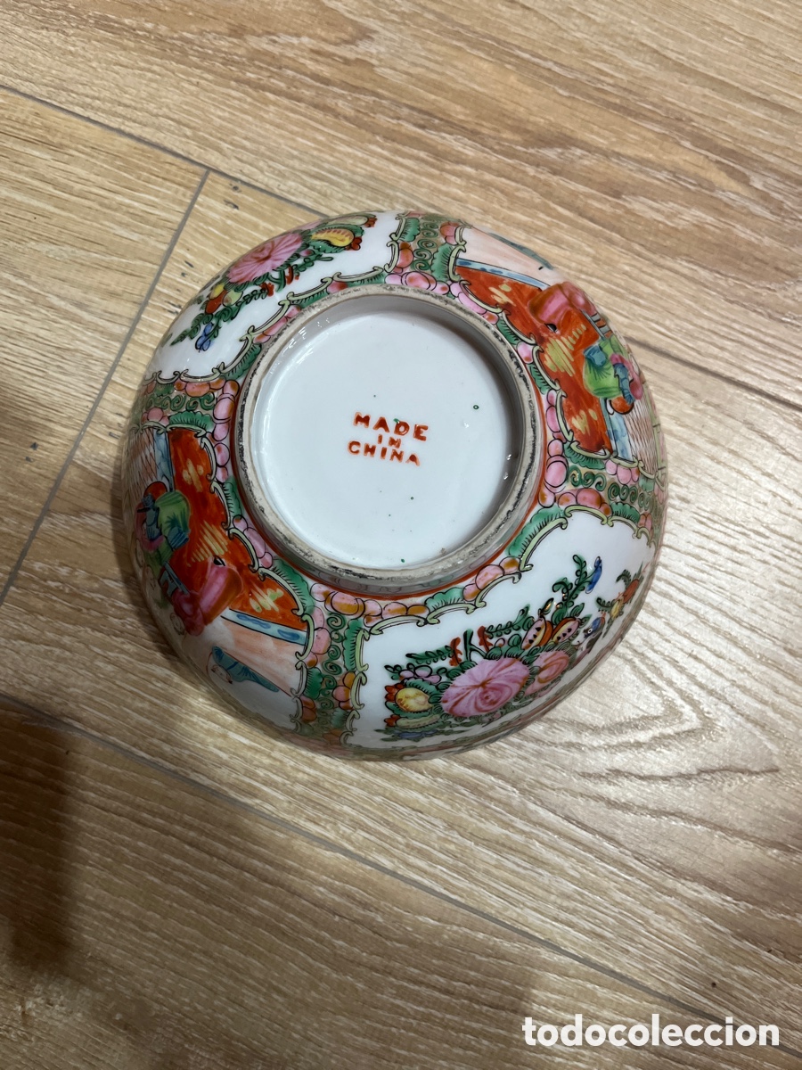 Antig&uuml;edades: Cuenco porcelana china - Foto 3