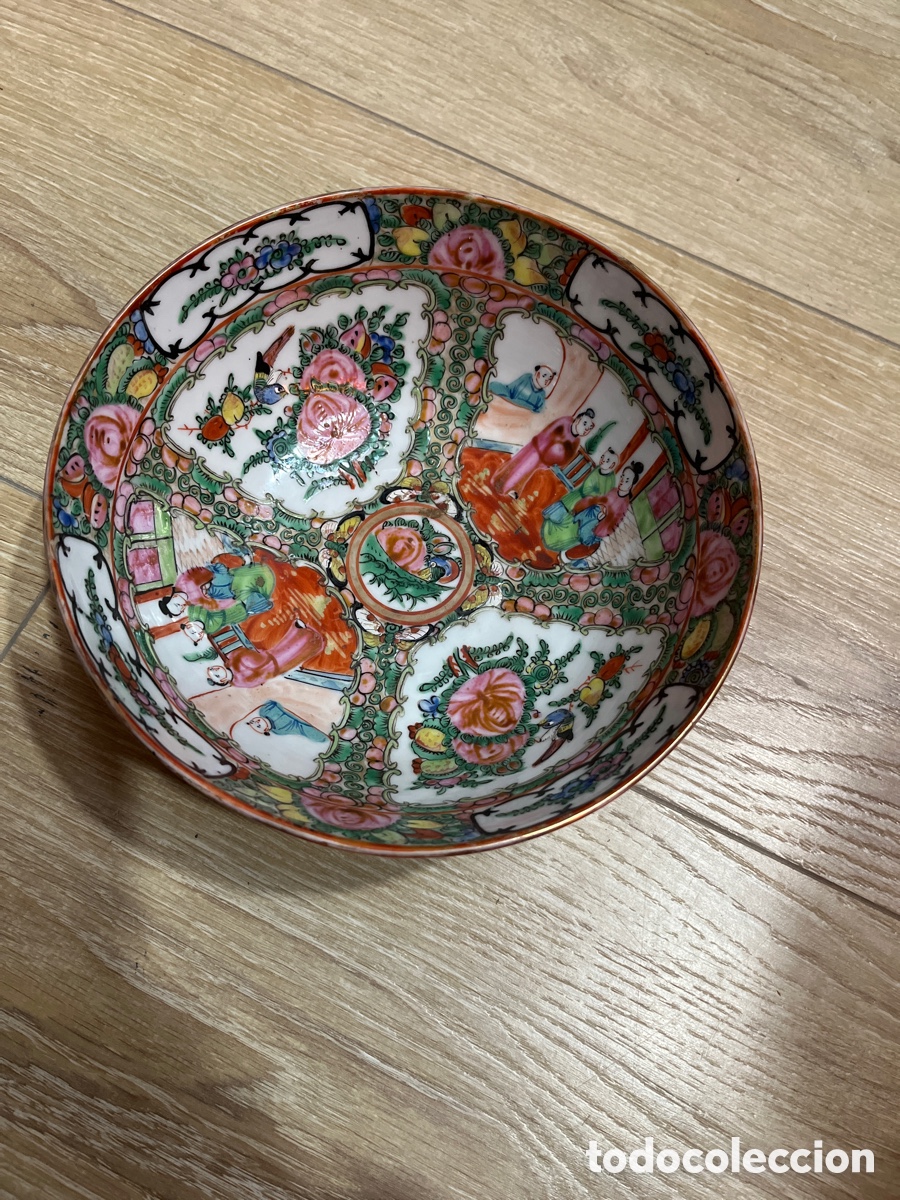 Antig&uuml;edades: Cuenco porcelana china - Foto 1