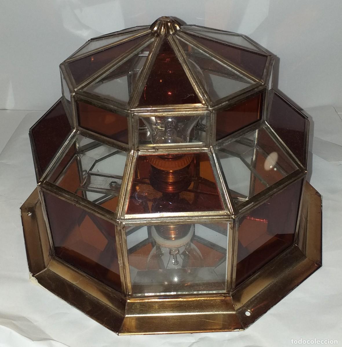 Antig&uuml;edades: FAROL GRANADINO DE TECHO - Foto 1