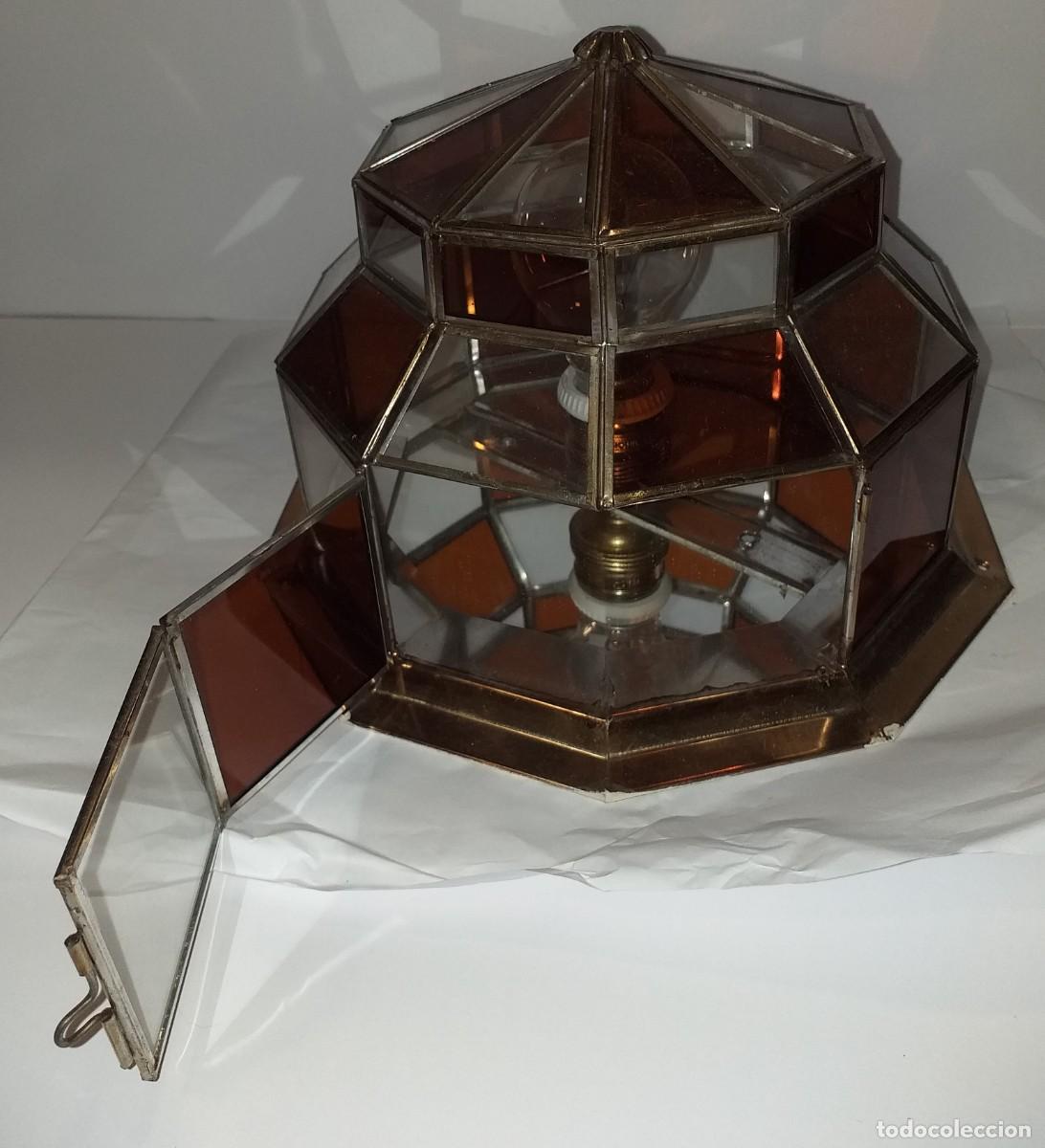 Antig&uuml;edades: FAROL GRANADINO DE TECHO - Foto 4