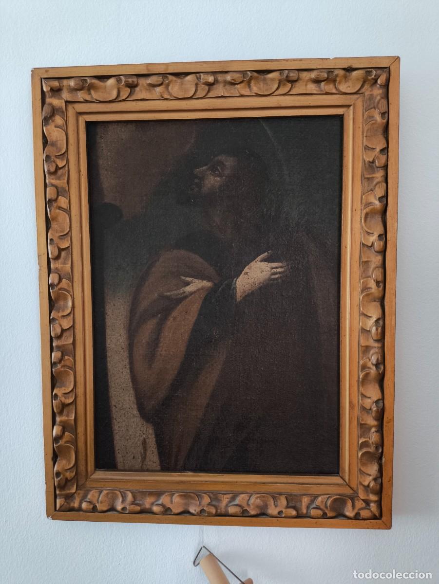 Antig&uuml;edades: RETABLO FIGURA APOSTOL - Foto 1