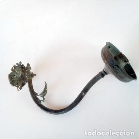 Antig&uuml;edades: L&aacute;mpara aplique de pared art deco - Foto 2