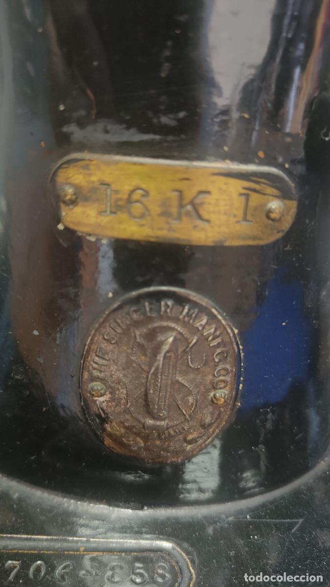 Antig&uuml;edades: Maquina de cose SiNGER 16 K 1 - Foto 2
