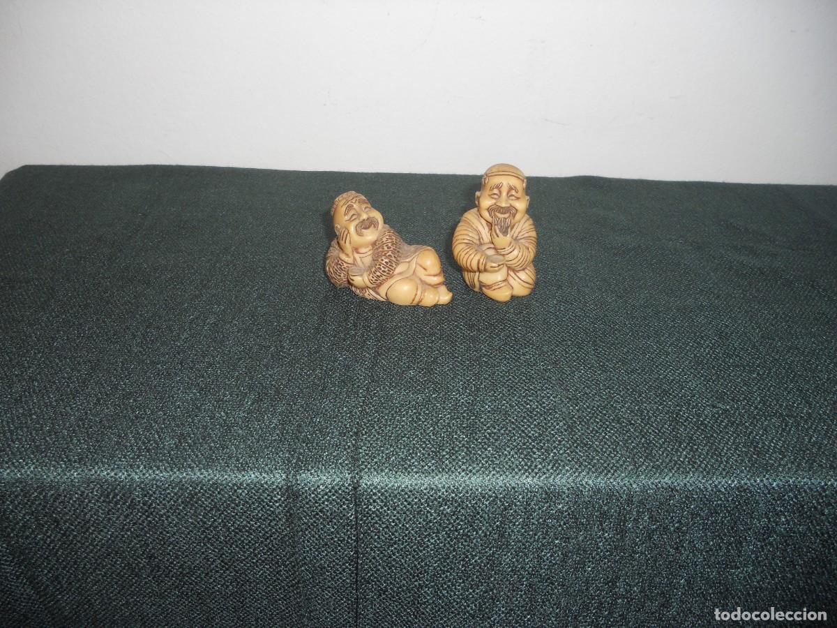 Antig&uuml;edades: ANTIGUAS FIGURAS NETSUKE JAPONESAS - Foto 11