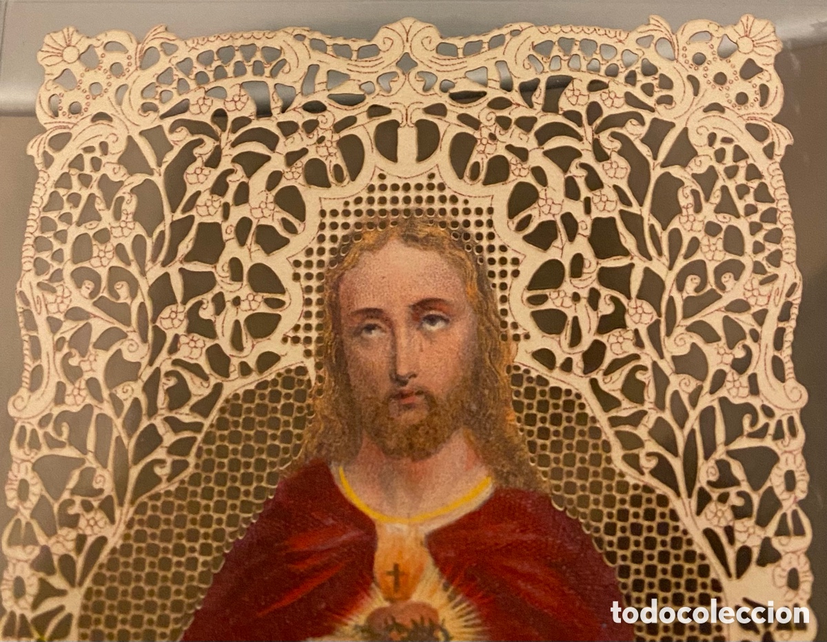 Antig&uuml;edades: Recordatorio troquelado ideal coleccionista - Foto 1
