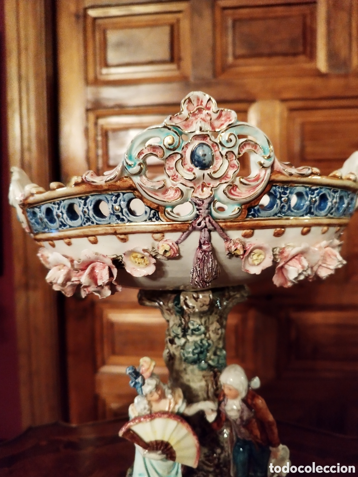 Antig&uuml;edades: Antiguo Centro de mesa - Foto 4
