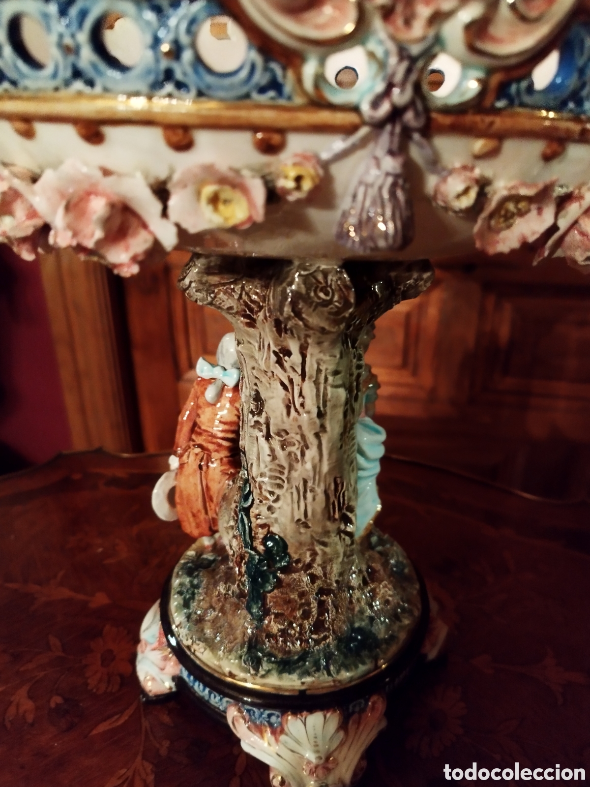 Antig&uuml;edades: Antiguo Centro de mesa - Foto 7
