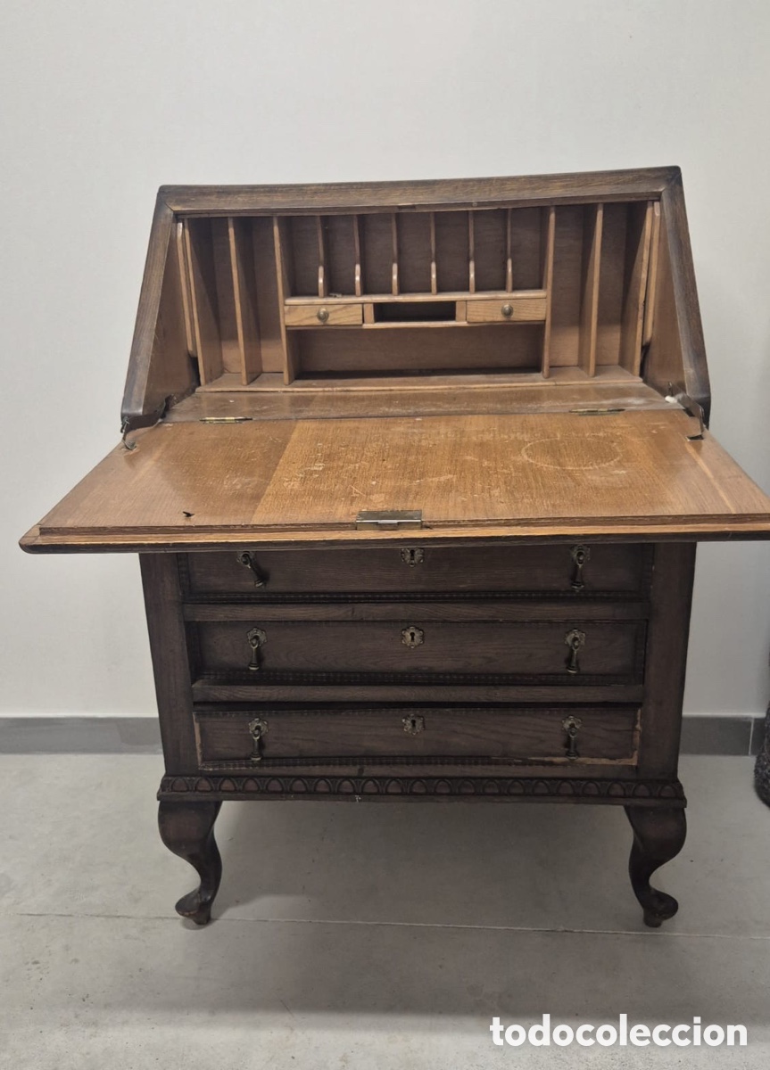 Antig&uuml;edades: Escritorio tipo secreter - Foto 2