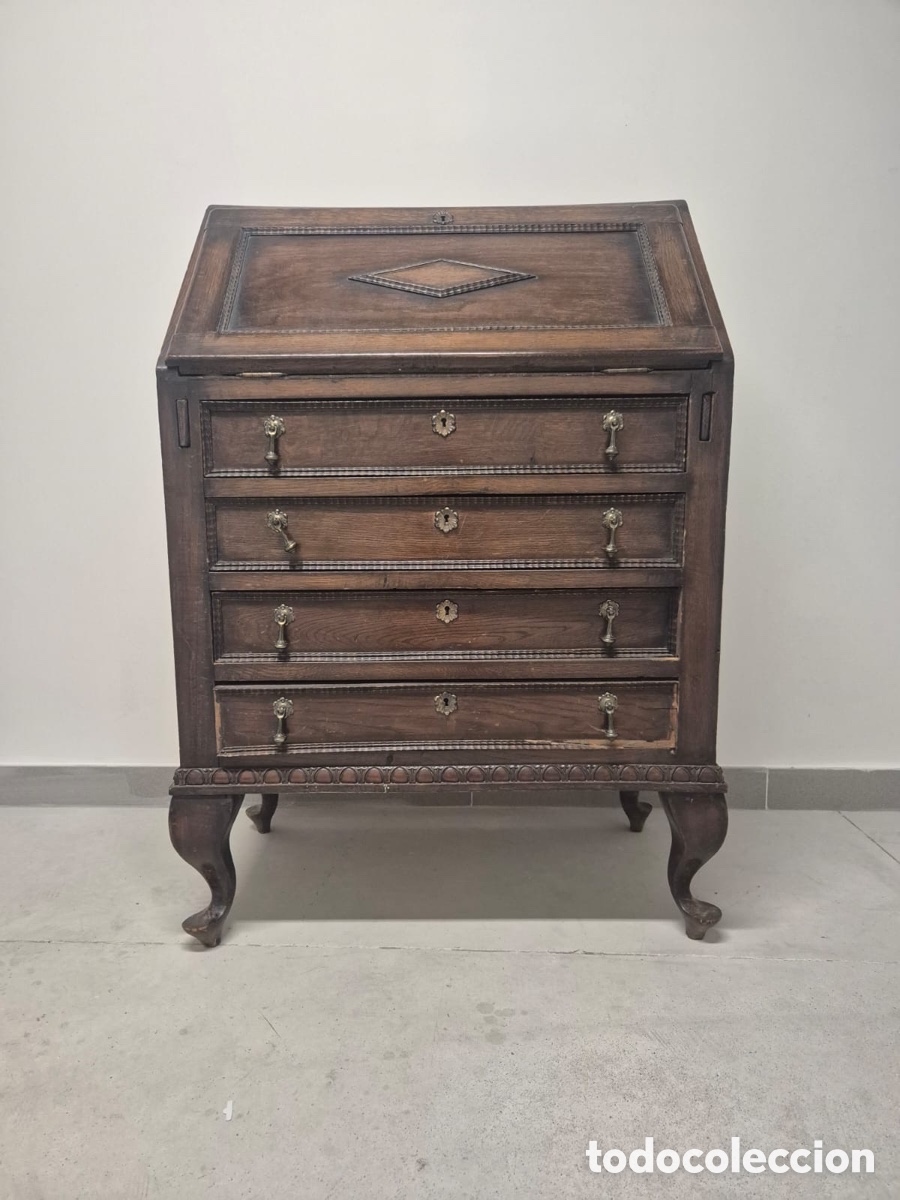 Antig&uuml;edades: Escritorio tipo secreter - Foto 1