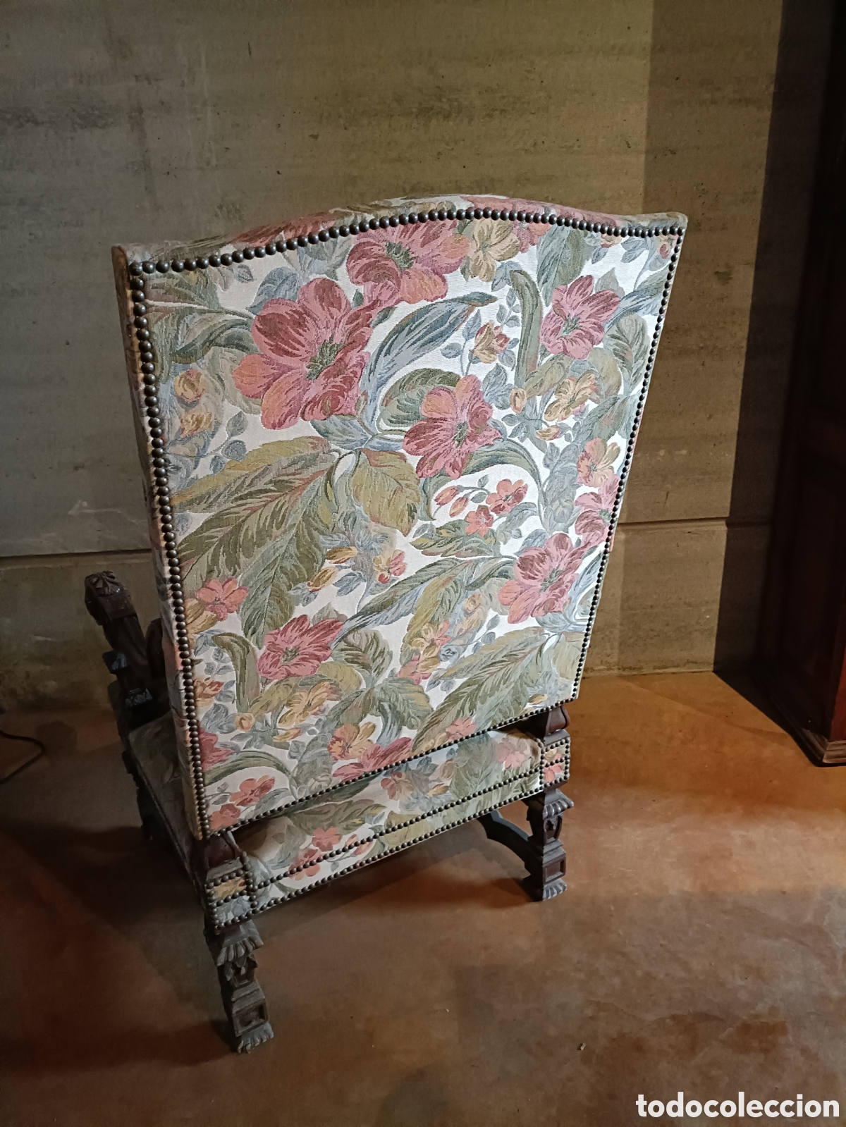 Antig&uuml;edades: Silla/sill&oacute;n franc&eacute;s S.XIX - Foto 3