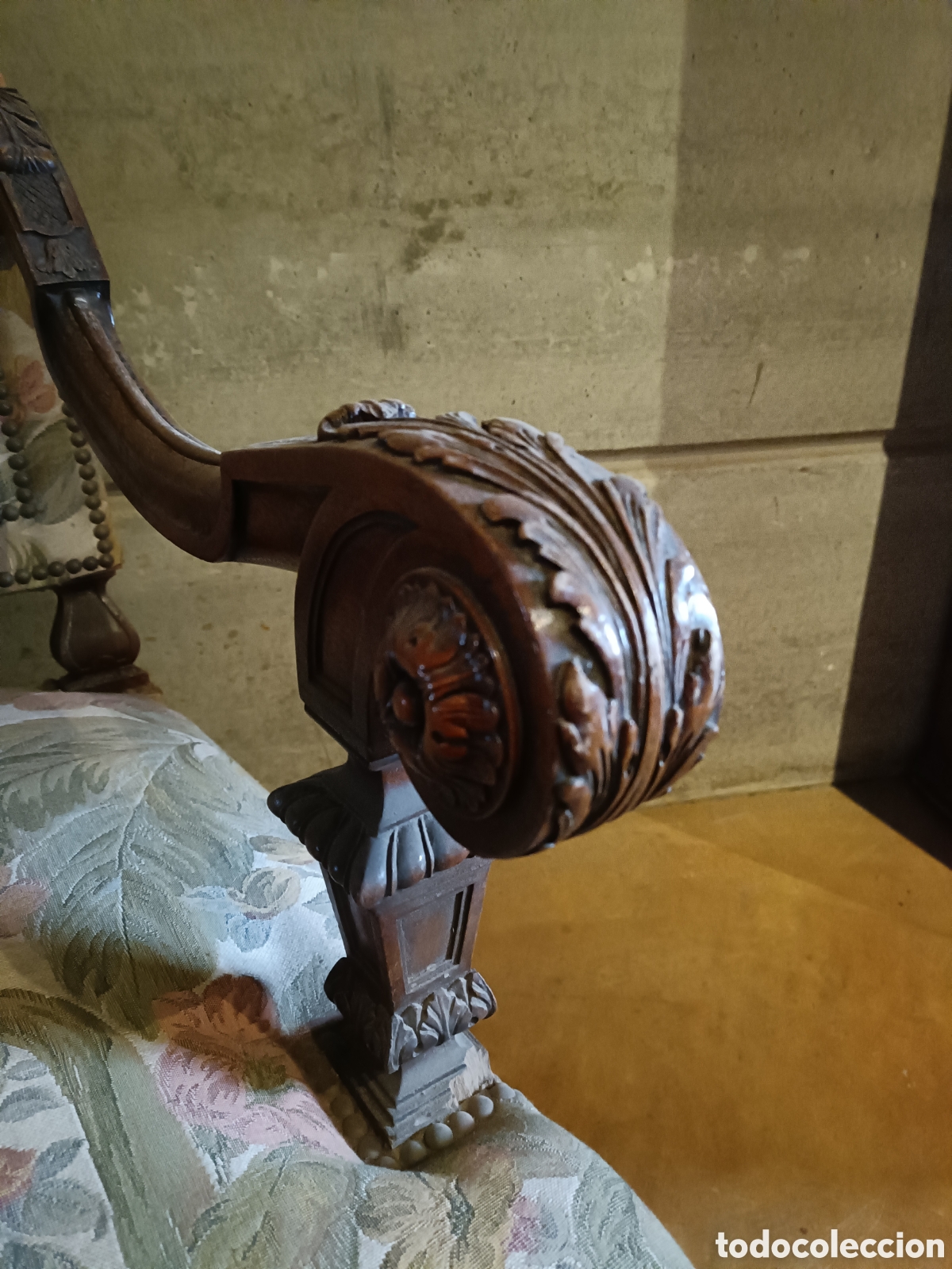 Antig&uuml;edades: Silla/sill&oacute;n franc&eacute;s S.XIX - Foto 8