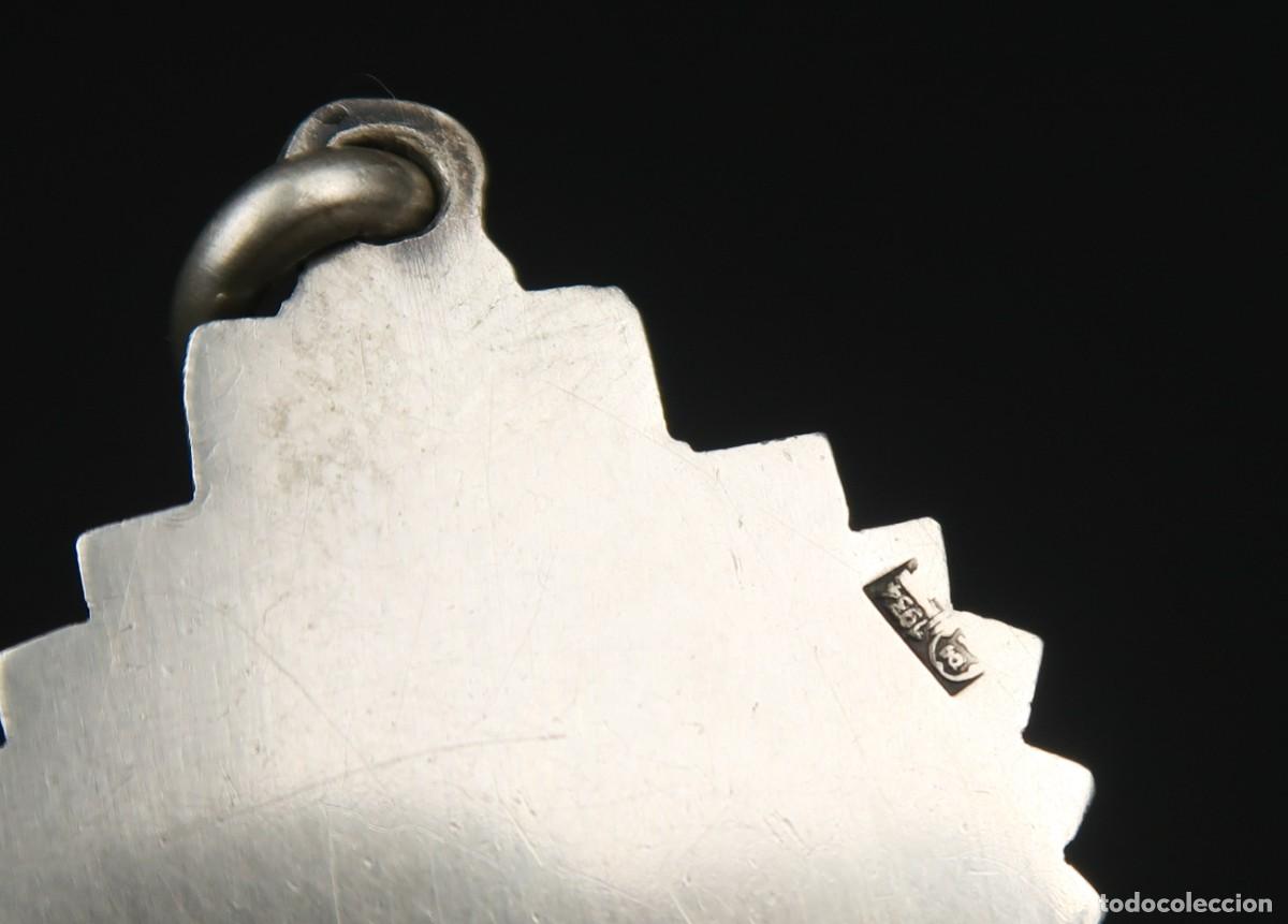 Antig&uuml;edades: Antigua Medalla Religiosa de Plata - Foto 10