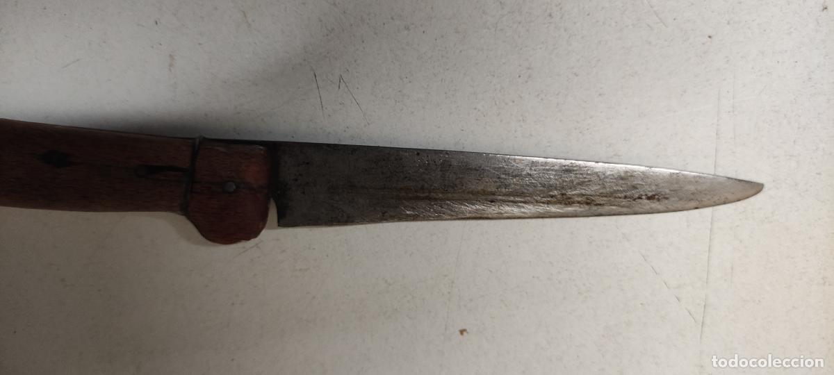 Antig&uuml;edades: ANTIGUO CUCHILLO DE CARNICERO - Foto 3