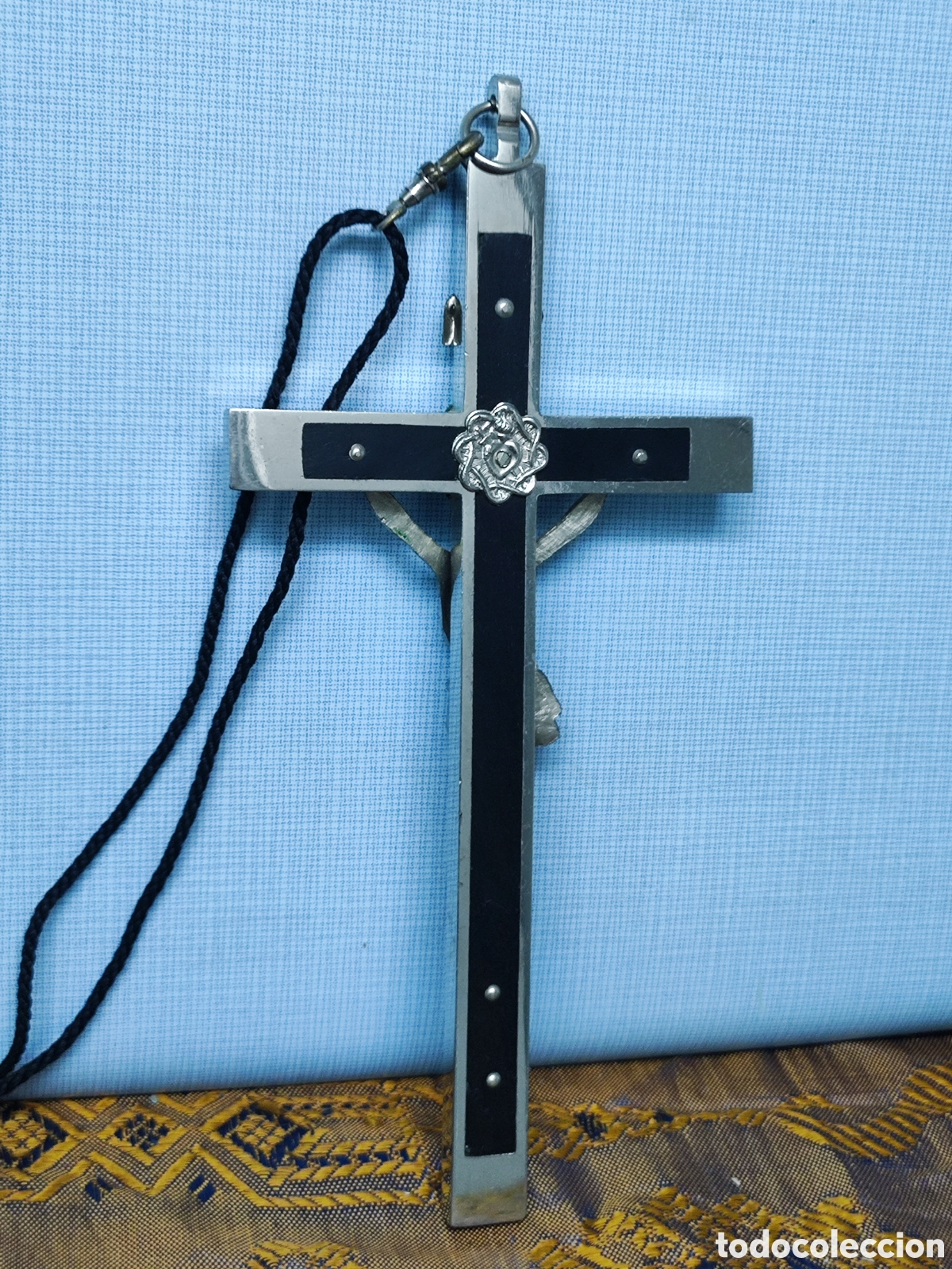 Antig&uuml;edades: CRUCIFIJO PECTORAL, DE CONVENTO - Foto 3