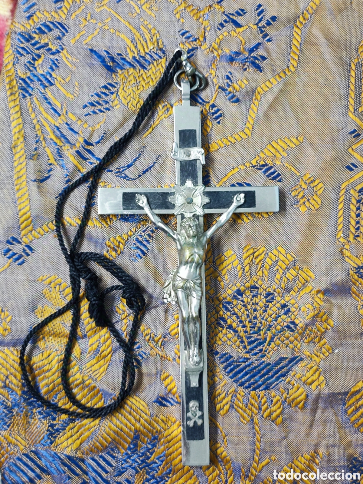 Antig&uuml;edades: CRUCIFIJO PECTORAL, DE CONVENTO - Foto 7