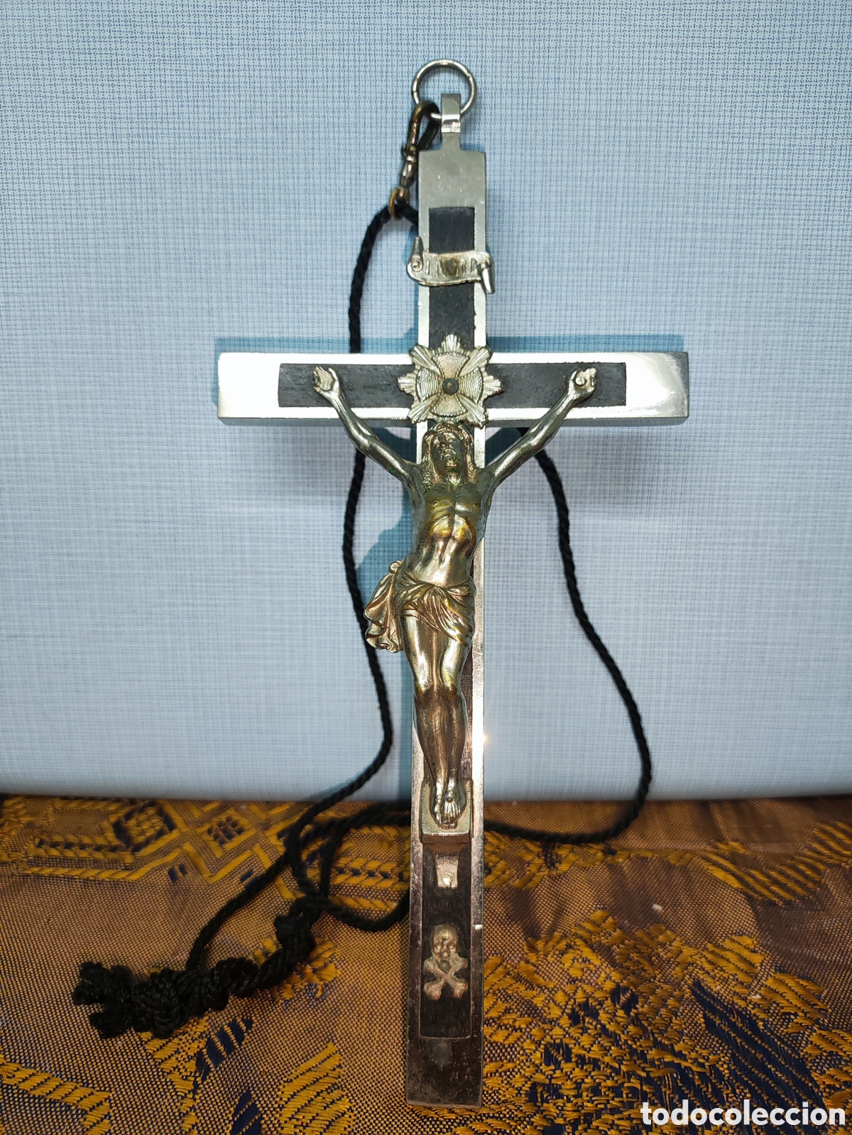 Antig&uuml;edades: CRUCIFIJO PECTORAL, DE CONVENTO - Foto 1