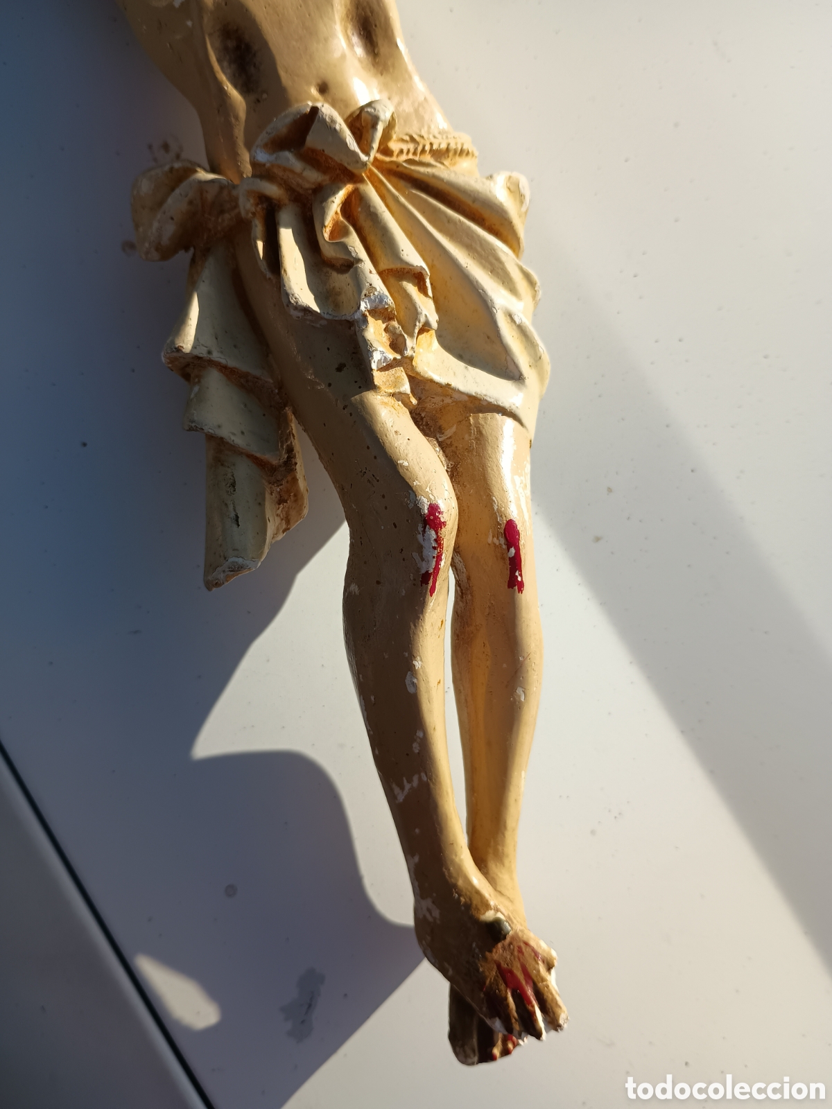 Antig&uuml;edades: Figura religiosa Jes&uacute;s - Foto 5