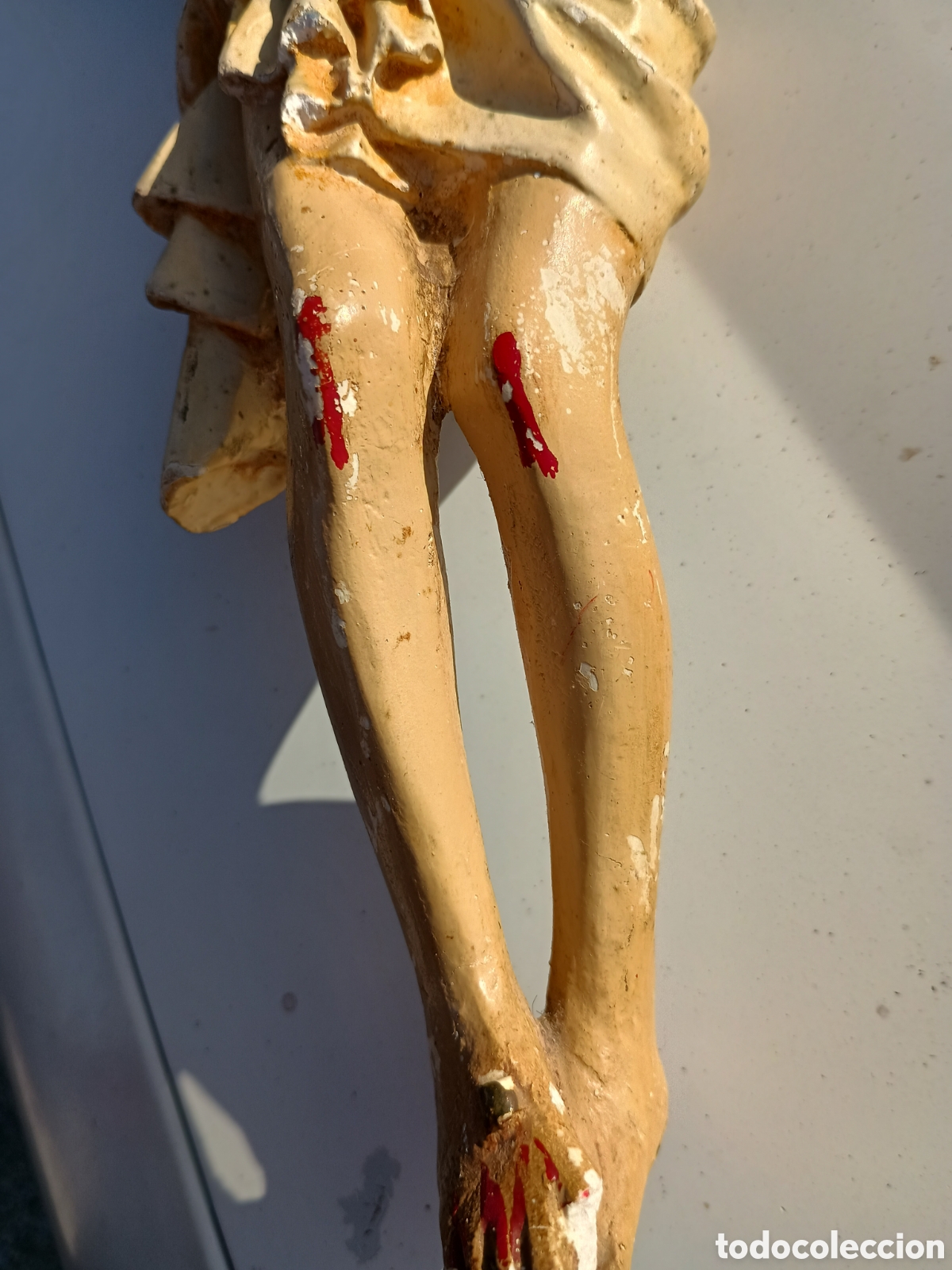 Antig&uuml;edades: Figura religiosa Jes&uacute;s - Foto 6