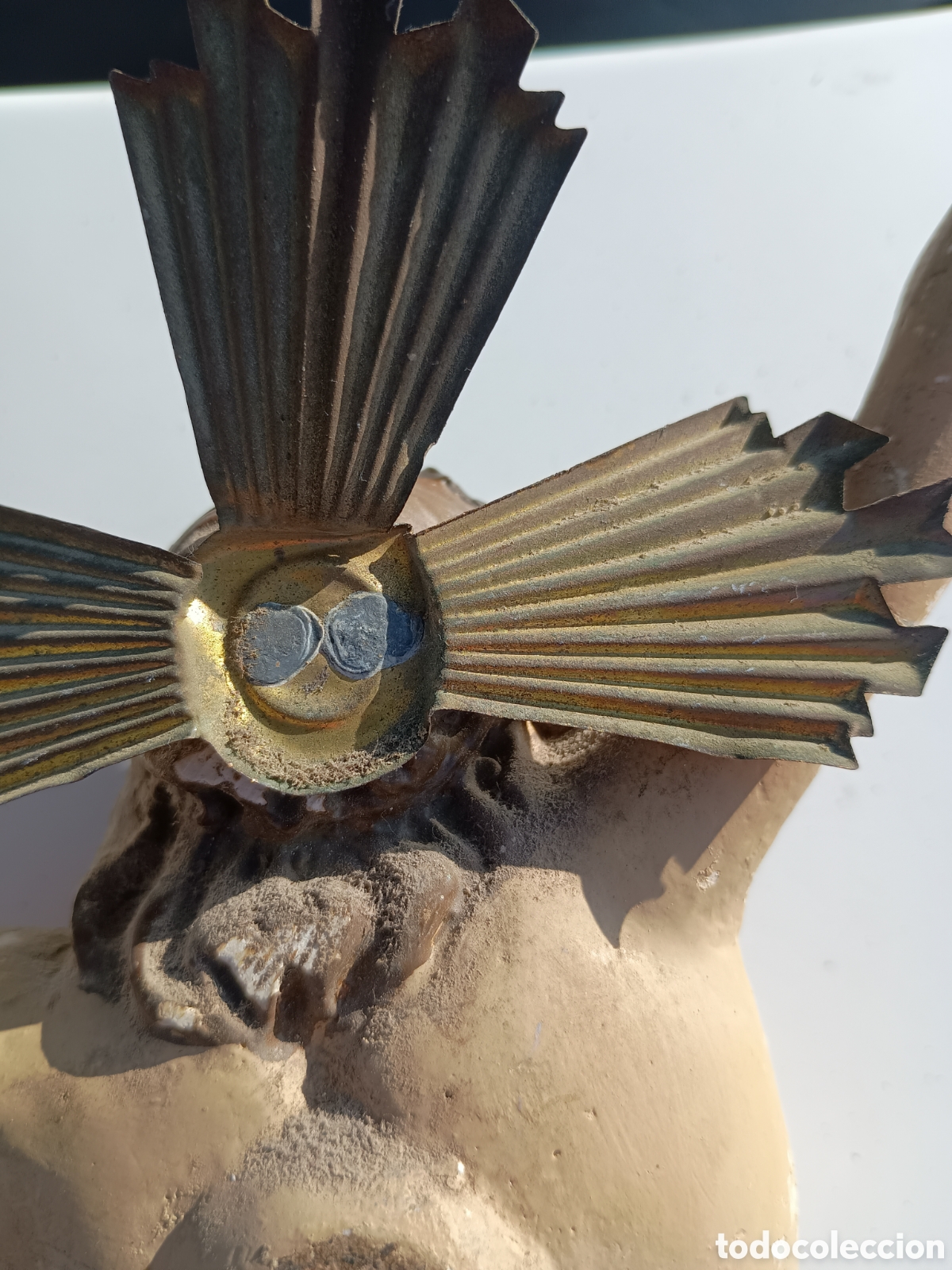 Antig&uuml;edades: Figura religiosa Jes&uacute;s - Foto 9