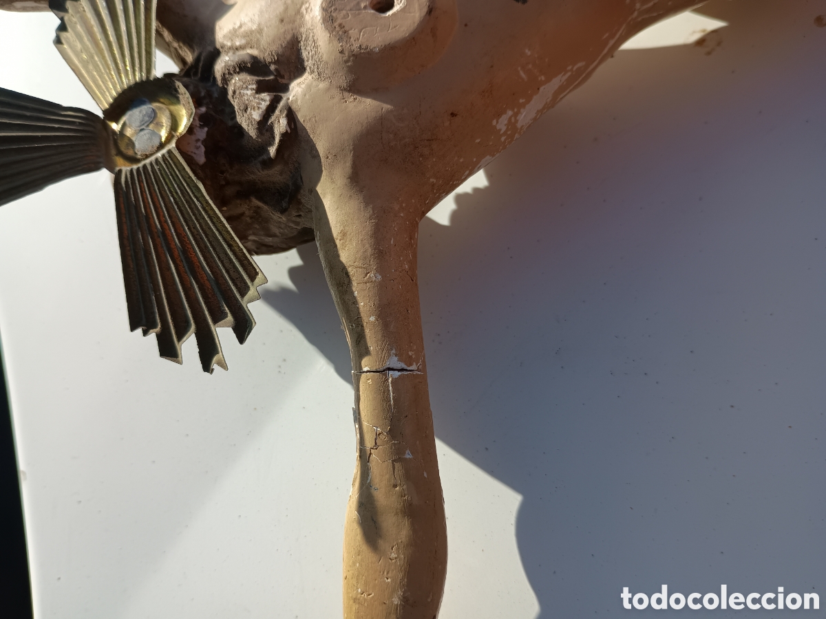 Antig&uuml;edades: Figura religiosa Jes&uacute;s - Foto 11